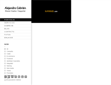 Tablet Screenshot of alejandrocebrian.com